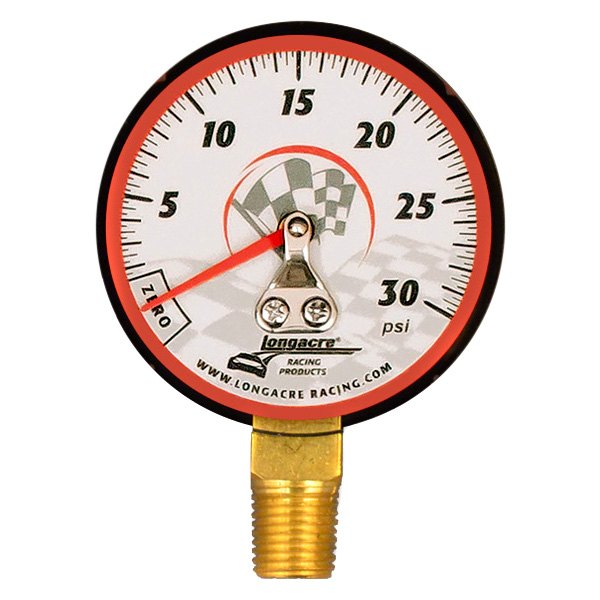 Longacre® - 0 to 30 psi Dial Tire Pressure Gauge Head for Basic Tire Pressure Gauge