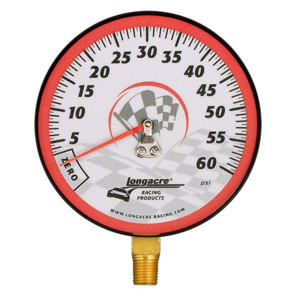 Longacre® - 0 to 15 psi Dial Tire Pressure Gauge Head for Magnum Tire Pressure Gauge