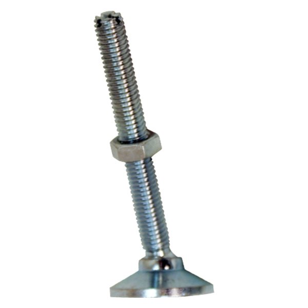 Longacre® - 8" Replacement Screw-In Steel Swivel Feets, 2 Pieces