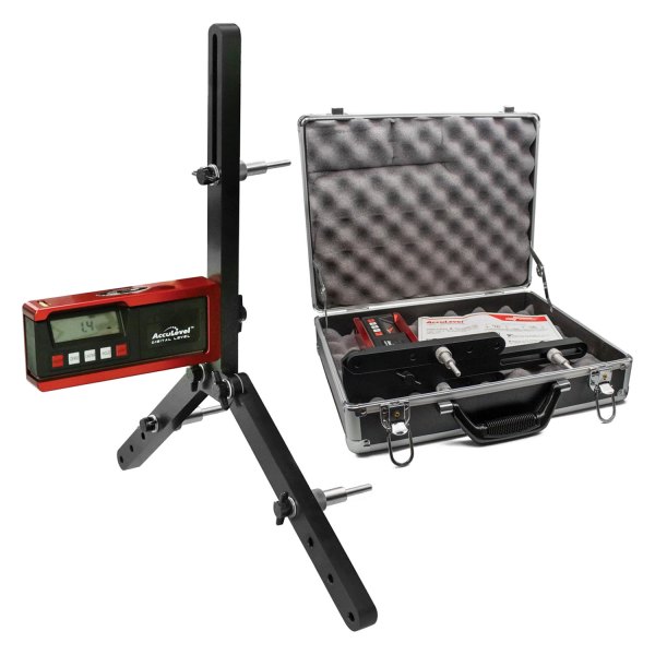 Longacre® - Digital Caster/Camber Gauge with AccuLevel™ and Quick Set™ Adapter