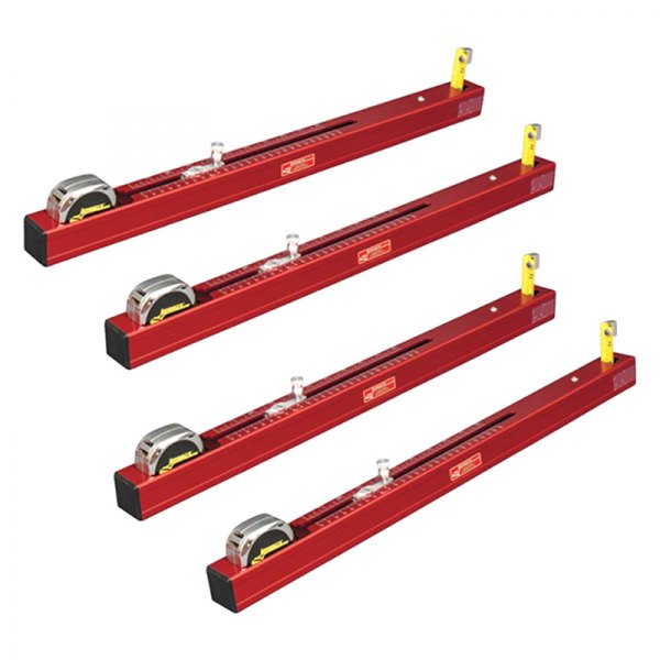 Longacre® - 4-piece Short Chassis Height Measurement Tool Set