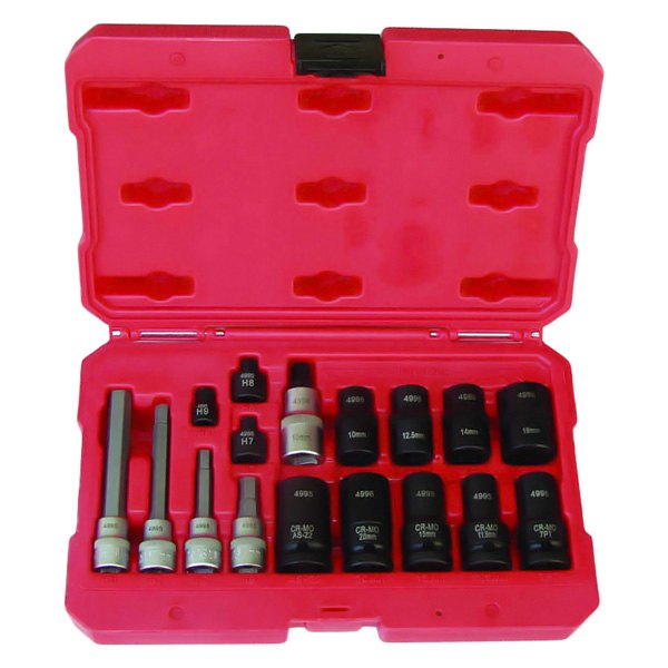 LTI Tools® - 17-piece Brake Caliper Socket Kit