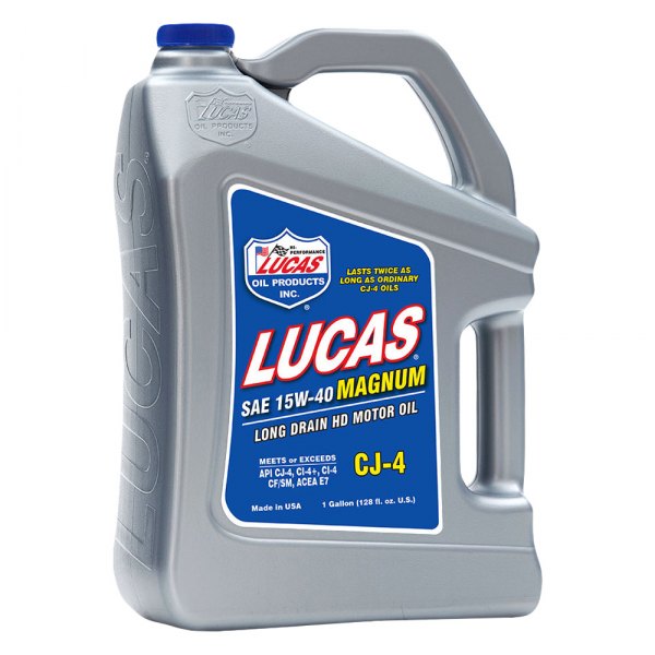 Lucas Oil® - Magnum™ Long Drain SAE 15W-40 Conventional Motor Oil, 1 Gallon