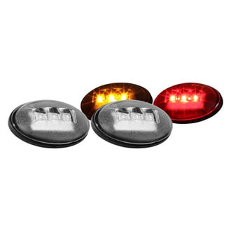 Lumen® - Rear Black LED Side Marker Lights