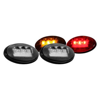 Lumen® - Rear Black Smoke LED Side Marker Lights