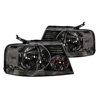 Lumen® - Chrome/Smoke Euro Headlights