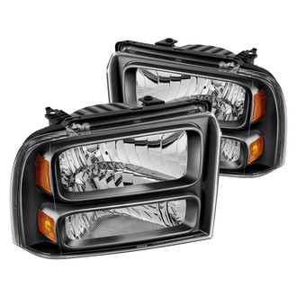 Lumen® - Black Euro Headlights