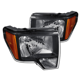 Lumen® - Black Euro Headlights