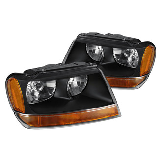 Lumen® - Black Euro Headlights