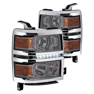 Lumen® - Chrome/Smoke Projector Headlights