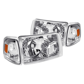 Lumen® - Chrome Factory Style Headlights with Corner Lights