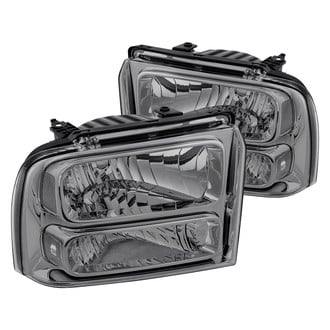 Lumen® - Chrome/Smoke Euro Headlights