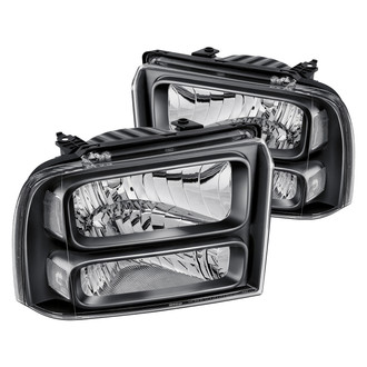 Lumen® - Black Euro Headlights