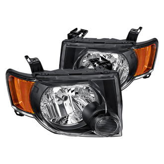 Lumen® - Black Euro Headlights