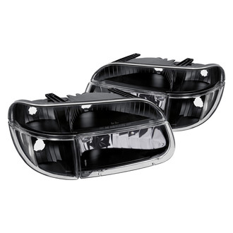 Lumen® - Black Euro Headlights