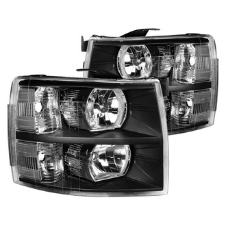 Lumen® - Black Euro Headlights