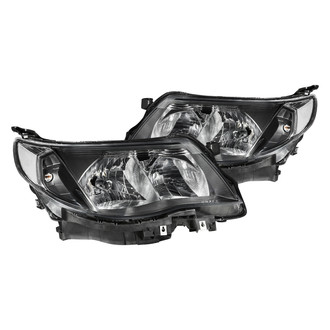 Lumen® - Black Euro Headlights