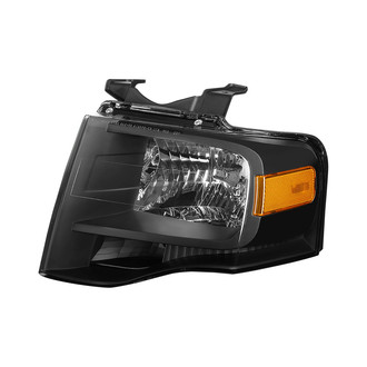 Lumen® - Driver Side Black Factory Style Headlight