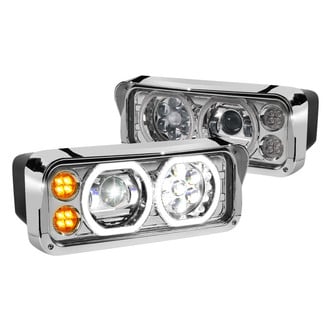 Lumen® - Chrome Dual Halo Projector LED Headlights