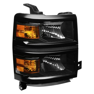 Lumen® - Passenger Side Black Factory Style Headlight