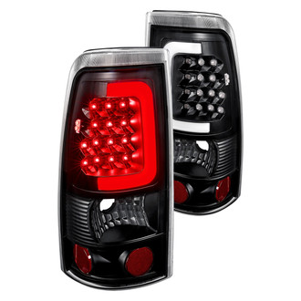 Lumen® 88-1001036 - Black Fiber Optic LED Tail Lights
