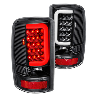 Lumen® - Black Fiber Optic LED Tail Lights