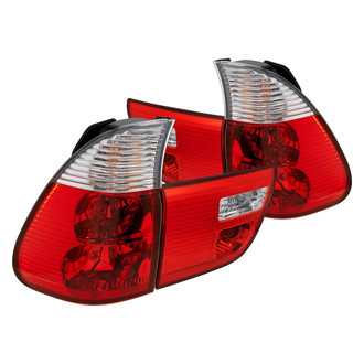 Lumen® - Chrome/Red Factory Style Tail Lights