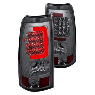 Lumen® - Chrome/Smoke Fiber Optic LED Tail Lights
