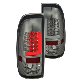 Lumen® - Chrome/Smoke Fiber Optic LED Tail Lights