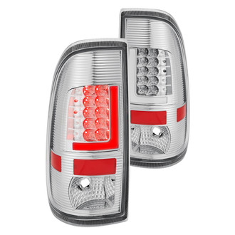 Lumen® - Chrome Fiber Optic LED Tail Lights
