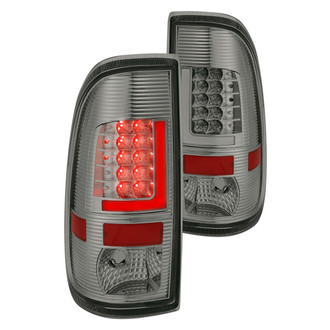 Lumen® - Chrome/Smoke Fiber Optic LED Tail Lights