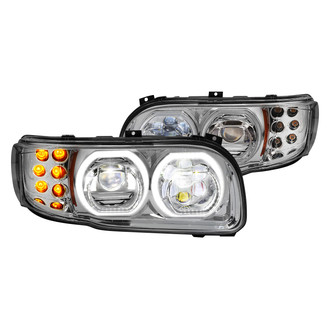 Lumen® - Chrome Dual Halo Projector LED Headlights