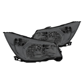 Lumen® - Chrome/Smoke Euro Headlights