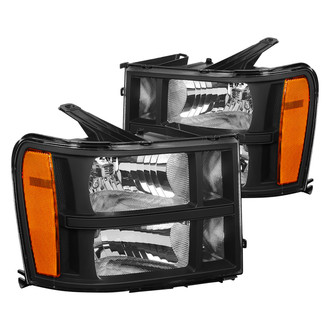 Lumen® - Black Euro Headlights