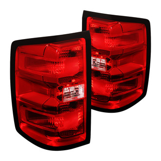 Lumen® - Chrome/Red Factory Style Tail Lights