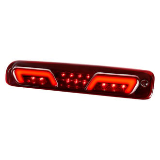 Lumen® - Black/Dark Red Sequential Fiber Optic LED 3rd Brake Light