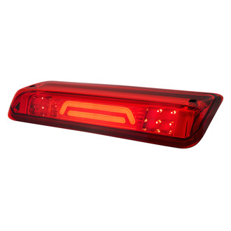 Lumen® - Chrome/Red Fiber Optic LED 3rd Brake Light