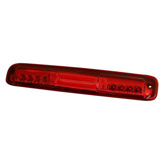 Lumen® - Chrome/Red Fiber Optic LED 3rd Brake Light