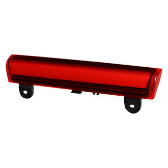 Lumen® - Chrome/Red Fiber Optic LED 3rd Brake Light