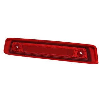 Lumen® - Chrome/Red Fiber Optic LED 3rd Brake Light