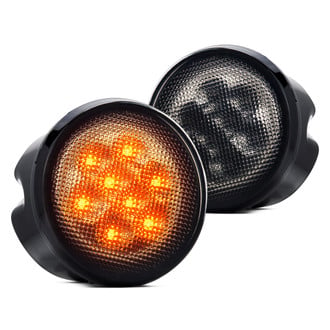 Lumen® - Chrome Smoke LED Turn Signal/Parking Lights