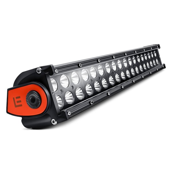 Lumen® - 18" 108W Dual Row Combo Beam LED Light Bar with Illuminated End Caps