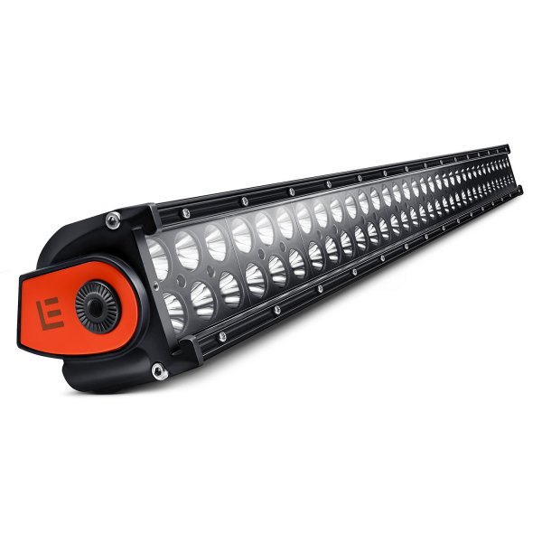 Lumen® - 30" 198W Dual Row Combo Beam LED Light Bar with Illuminated End Caps