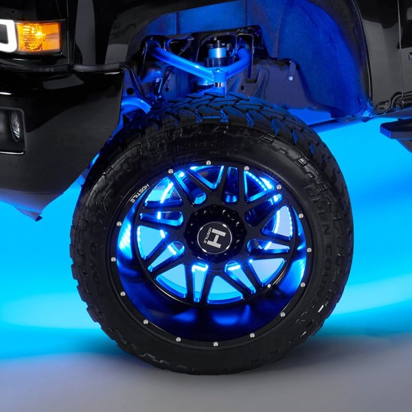 Lumen® - 15.5" RGB LED Wheel Rings with Bluetooth Control