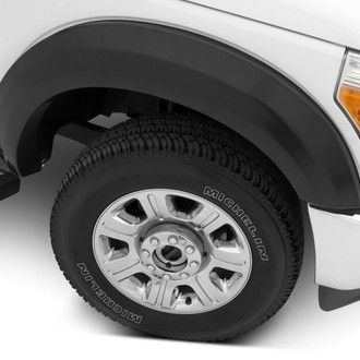 Lund® - Elite Series EX-Extra Wide Style Textured Black Front Fender Flares