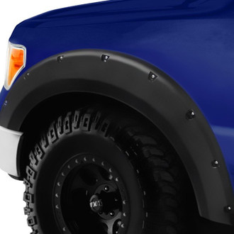 Lund® - Elite Series RX-Rivet Style Textured Black Front Fender Flares