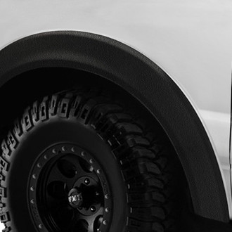 Lund® - Elite Series SX-Sport Style Textured Black Rear Fender Flares