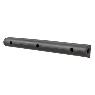 Luverne® - 20" Impact™ Black Rubber Bumper Strip for Impact Shock-Absorbing Rear Bumper Guard and Step