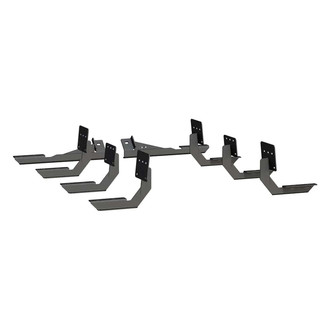Luverne® - Grip Step™ and Regal 7™ Step Boards Black Mounting Brackets