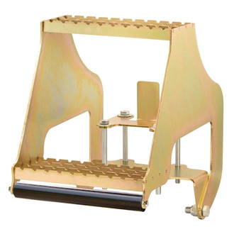 Luverne® - HighRise™ Folding Rear Zinc Plated Entry Step